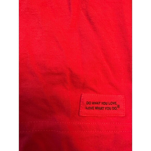 Life Is Good Crusher Tee Chillin Dog Graphic Red T-Shirt - Picture 4 of 5